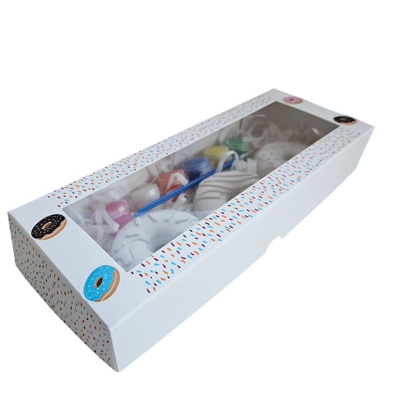 BOX DONAS, KIT CREATIVO DE YESO +IMAN - 1