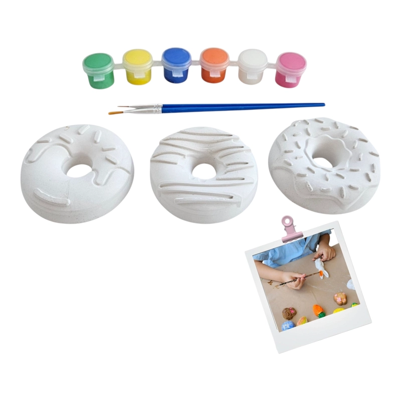 BOX DONAS, KIT CREATIVO DE YESO +IMAN - 4
