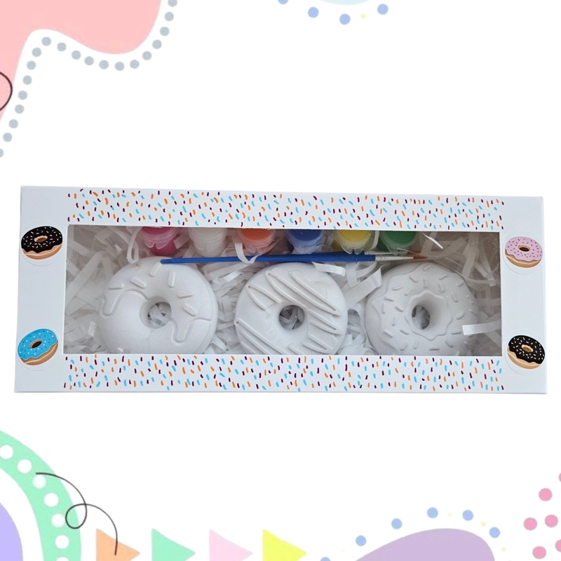 BOX DONAS, KIT CREATIVO DE YESO +IMAN - 5