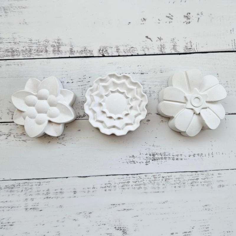 FLORES, KIT CREATIVO DE YESO +IMAN - 4