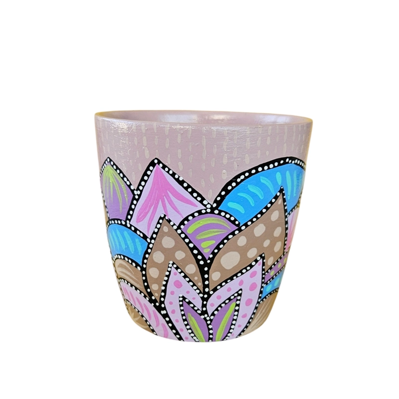 MACETERO DECORATIVO DE CERAMICA - 3