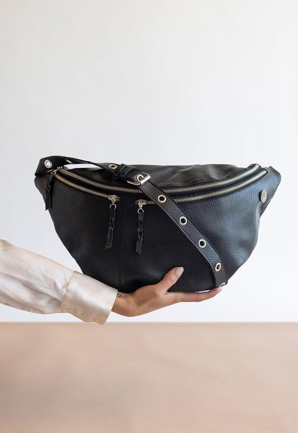 MAXI BANANO MUJER / ATENEA NEGRO - 1