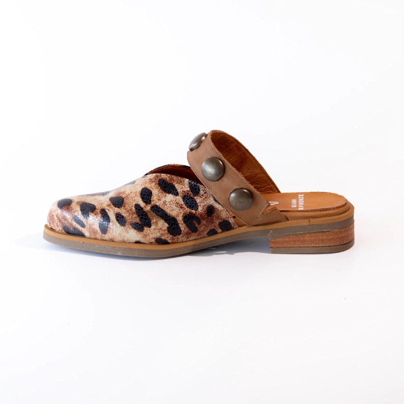 BABUCHA CUERO MUJER  PIBI PRINT - 3
