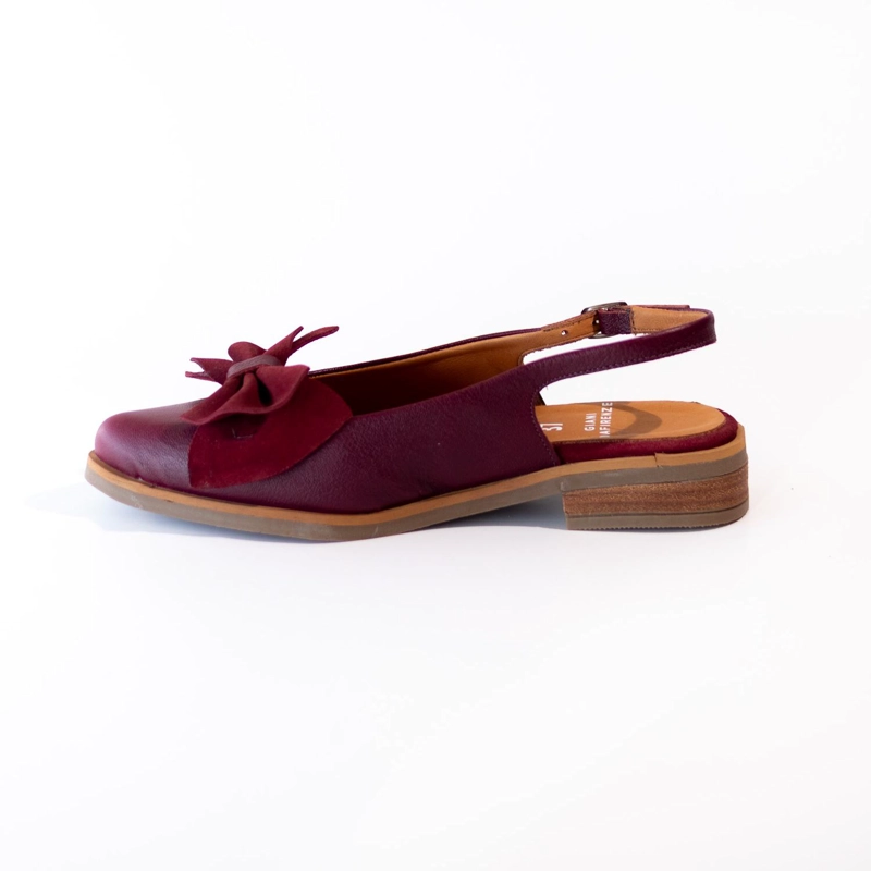 ZAPATO CUERO MUJER  QUILA BURDEO - 3