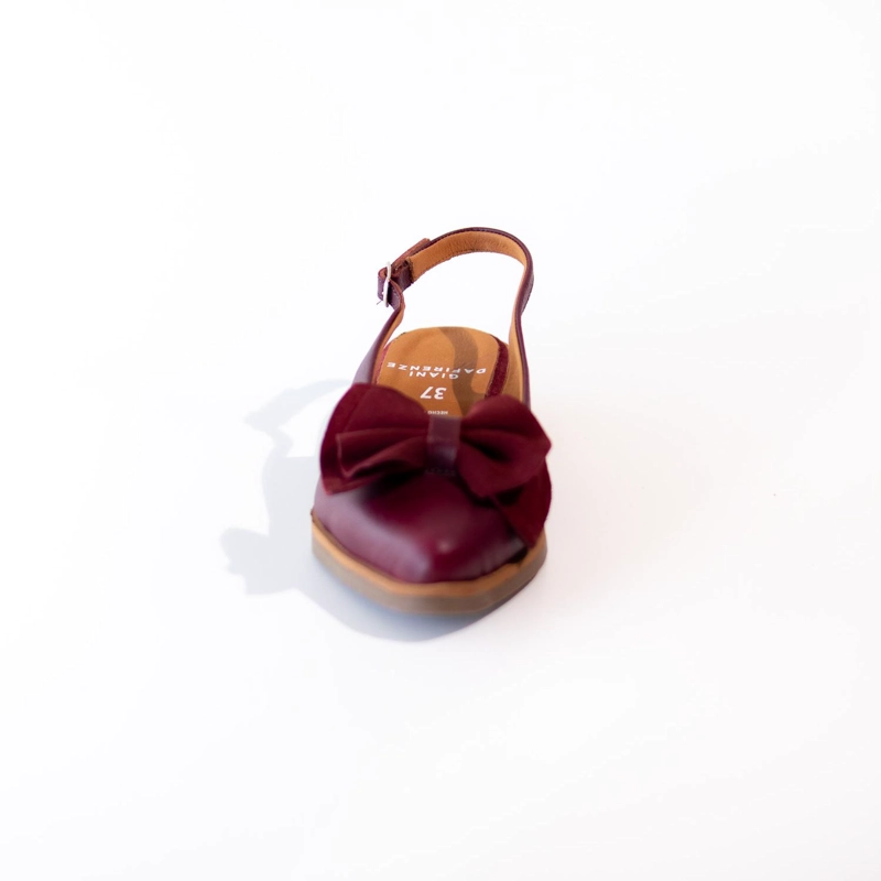 ZAPATO CUERO MUJER  QUILA BURDEO - 4