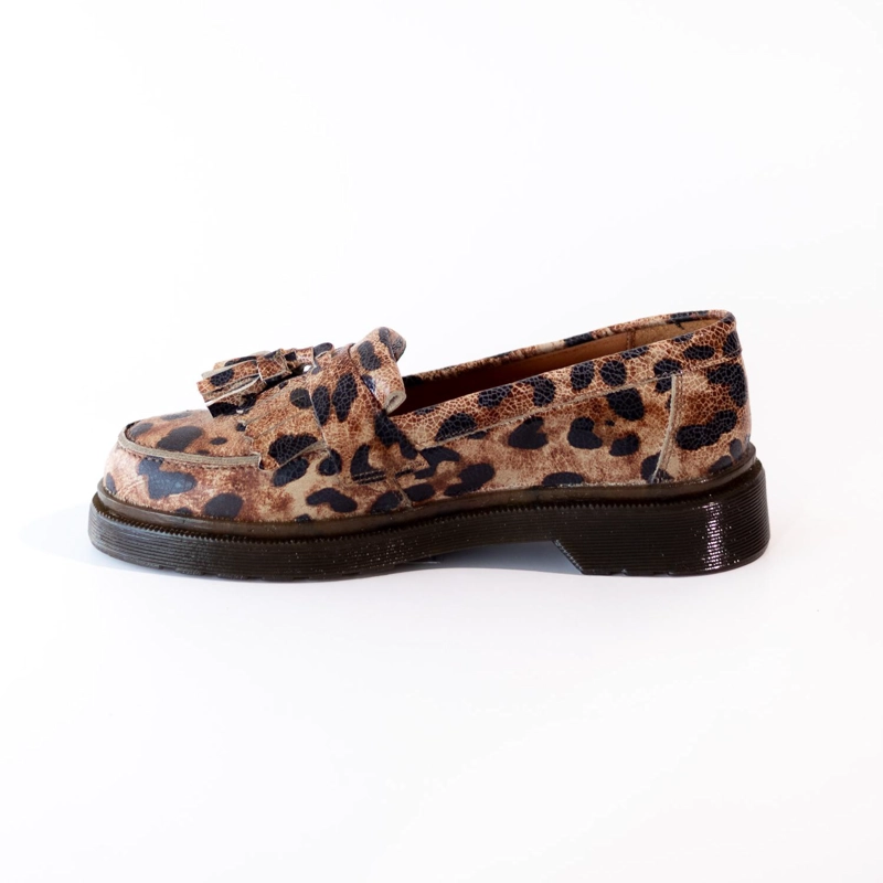 MOCASIN CUERO MUJER  MATILDE PRINT - 3