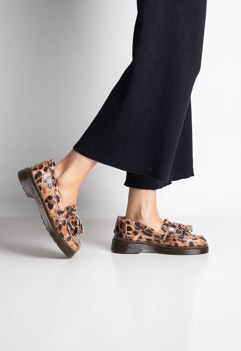 MOCASIN CUERO MUJER  MATILDE PRINT - 6
