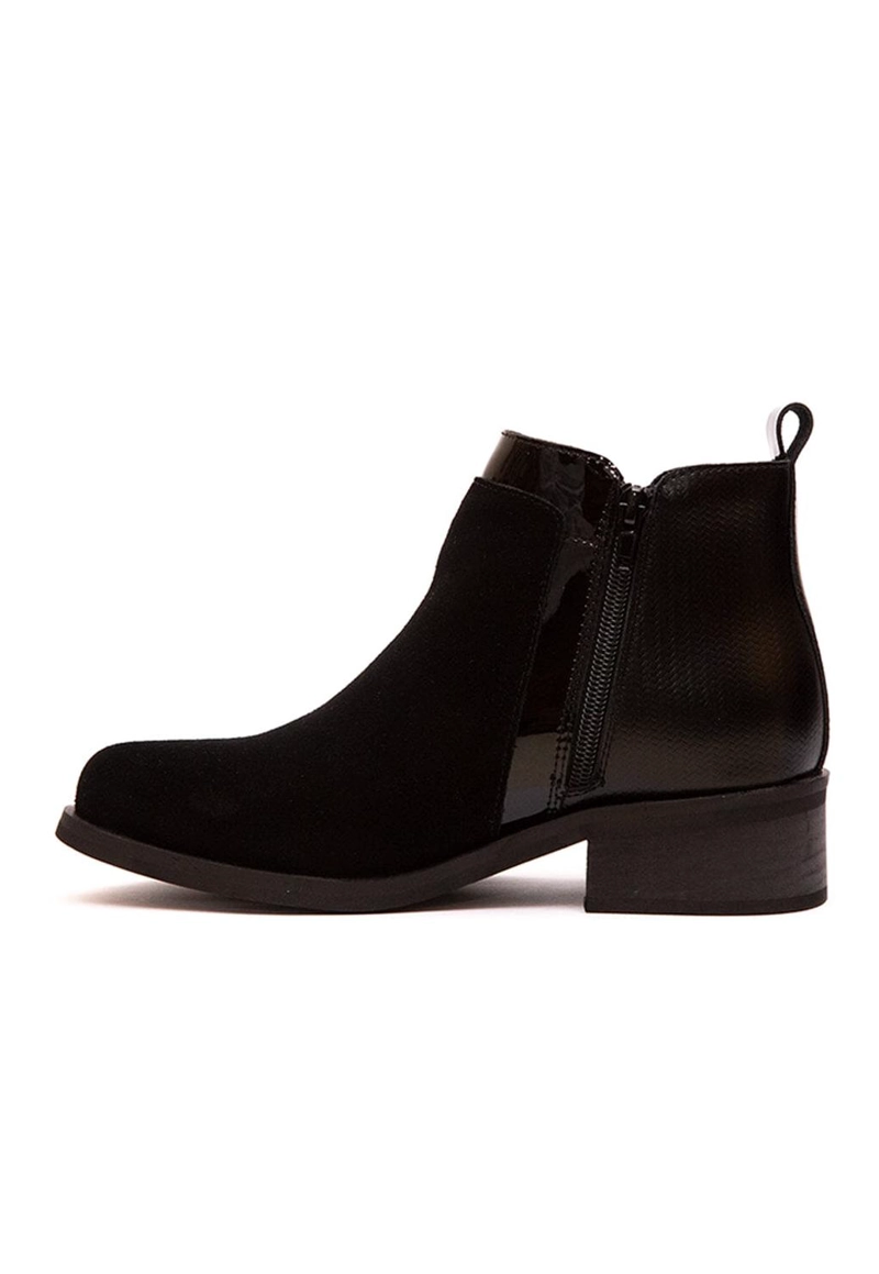 BOTIN CUERO MUJER  UROGALLO NEGRO - 4