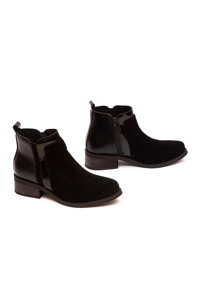 BOTIN CUERO MUJER  UROGALLO NEGRO - 6