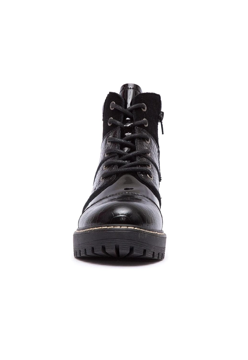 BOTIN CUERO MUJER  EGOTELO NEGRO - 4