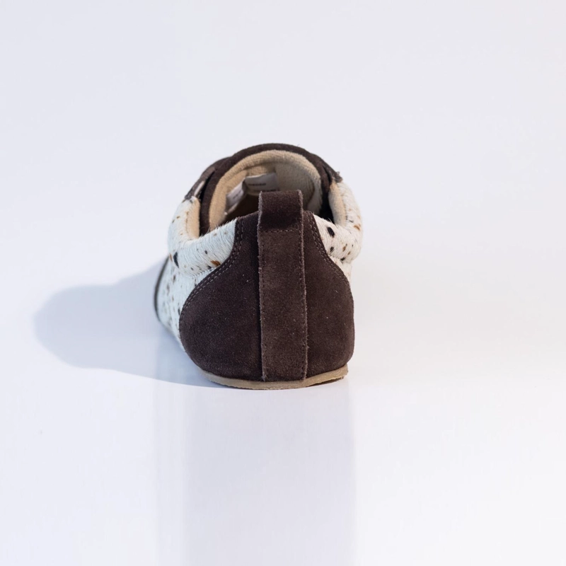 ZAPATILLA CUERO MUJER  ENELDO CAFE PRINT - 5