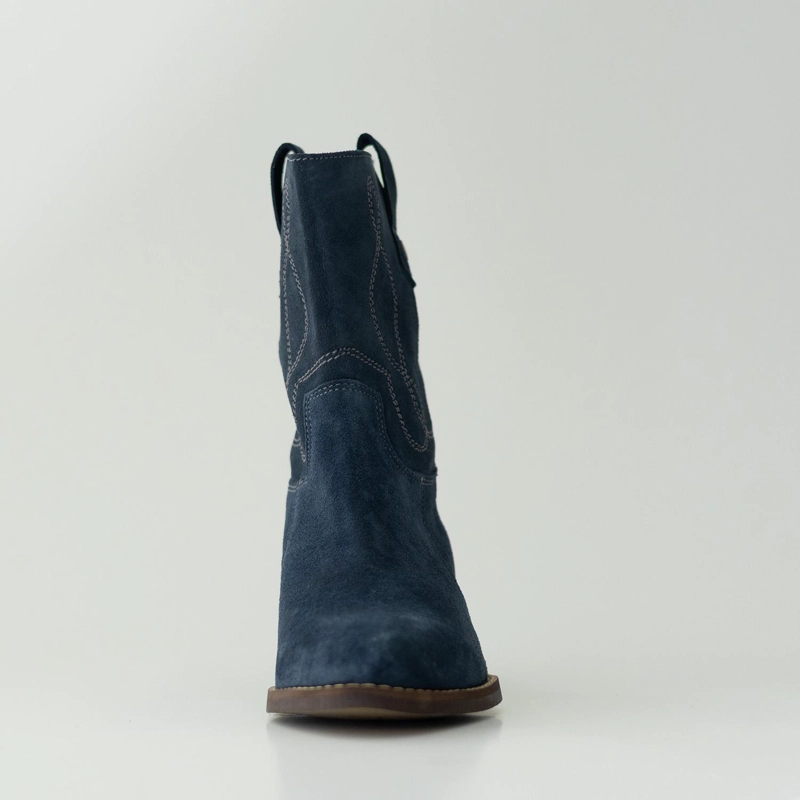 BOTIN CUERO MUJER  GARDENIA AZUL - 3