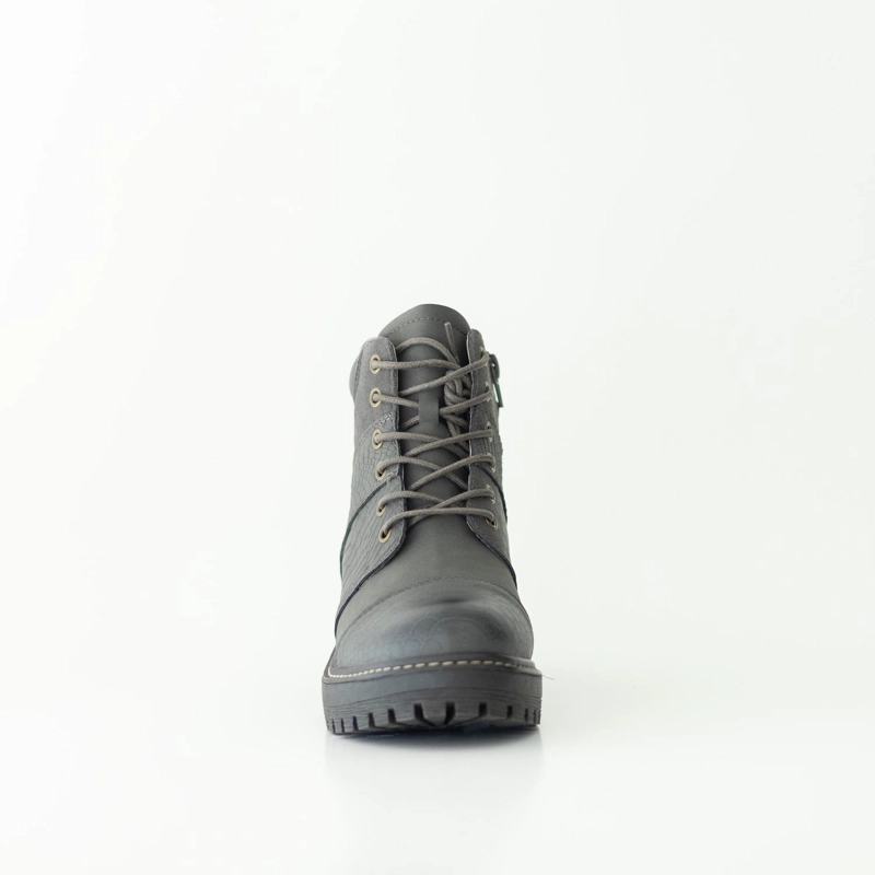 BOTIN CUERO MUJER  EGOTELO GRIS - 4