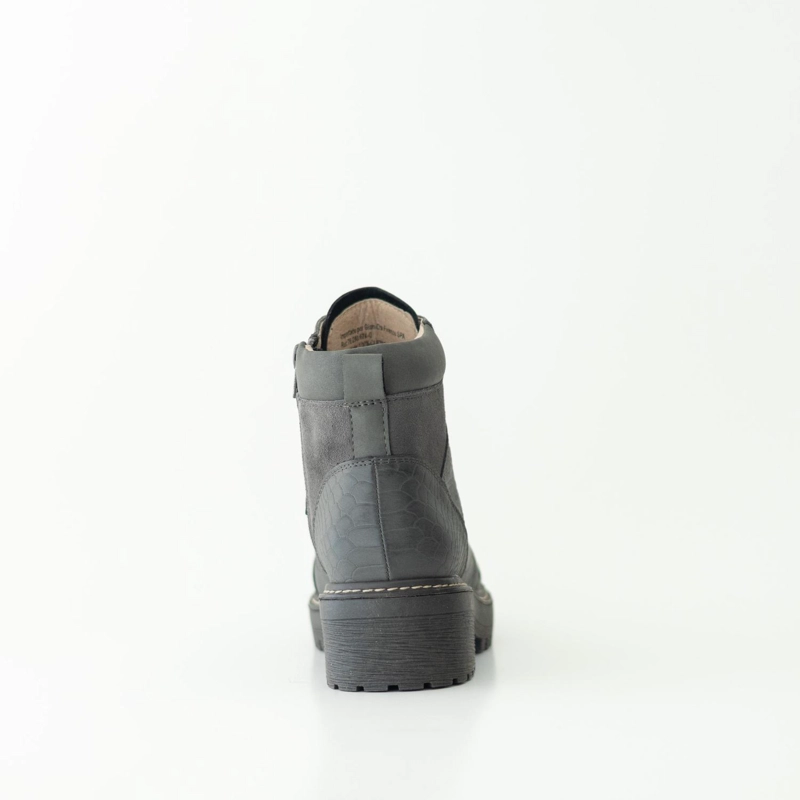 BOTIN CUERO MUJER  EGOTELO GRIS - 5