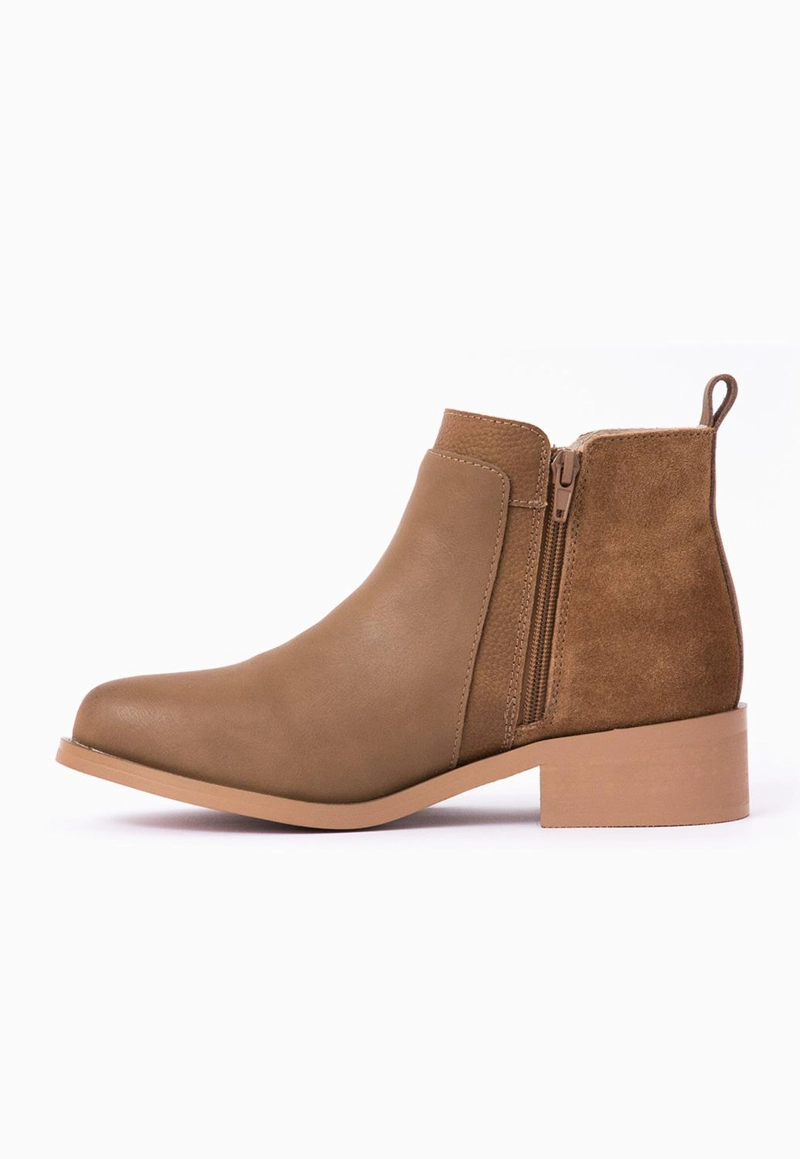 BOTIN CUERO MUJER  UROGALLO CAMEL - 3