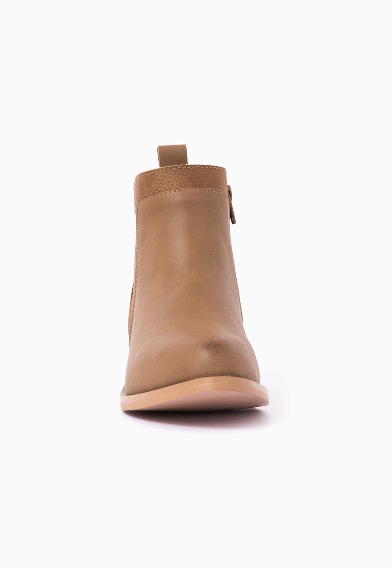 BOTIN CUERO MUJER  UROGALLO CAMEL - 4