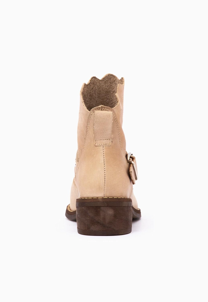 BOTIN CUERO MUJER MIRA TAUPE - 5