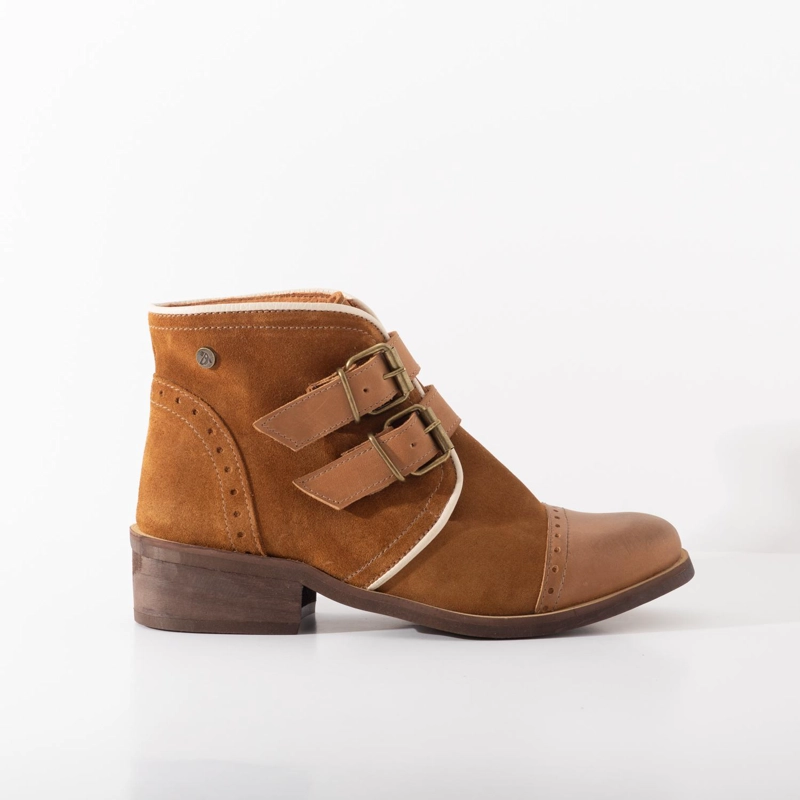 BOTIN CUERO MUJER  JUDY CAMEL - 1