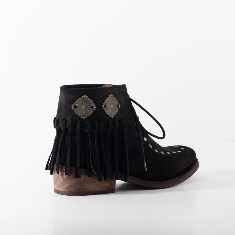 BOTIN CUERO MUJER  NARAE NEGRO - 2