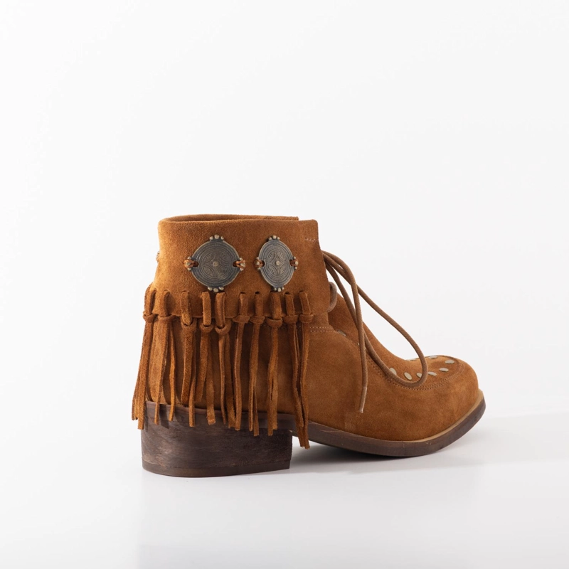 BOTIN CUERO MUJER  NARAE CAMEL - 3