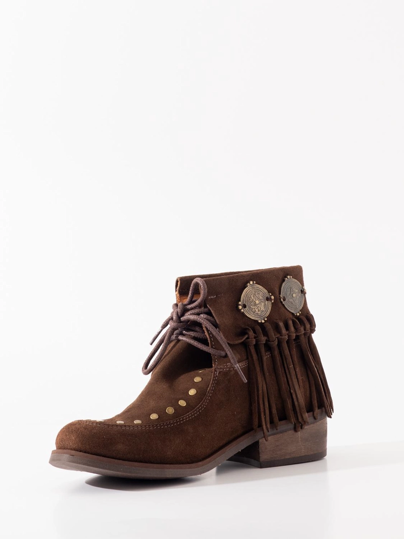 BOTIN CUERO MUJER  NARAE CAFE - 4