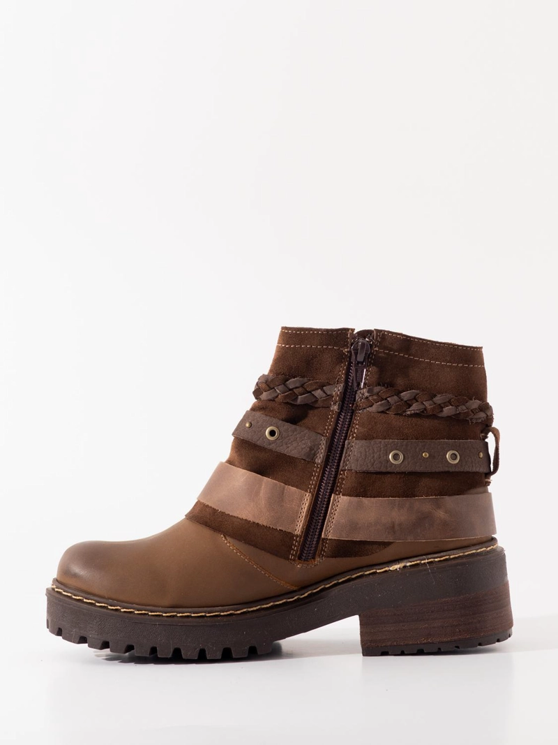 BOTIN CUERO MUJER  QUELTEHUE CAFE - 3