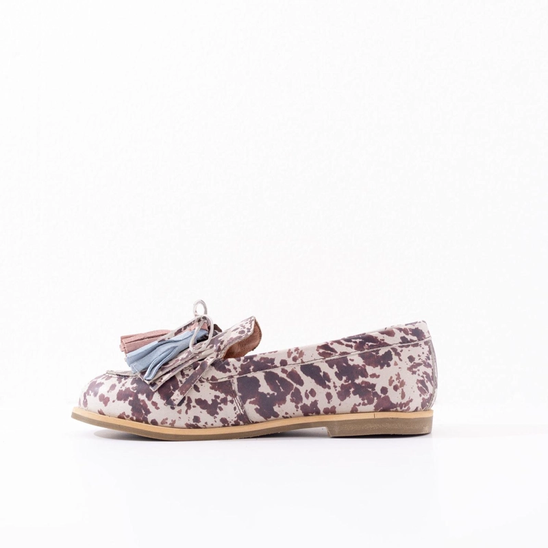 MOCASIN CUERO MUJER  CUMBRES PRINT - 3
