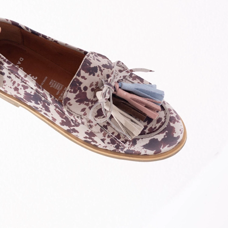 MOCASIN CUERO MUJER  CUMBRES PRINT - 4