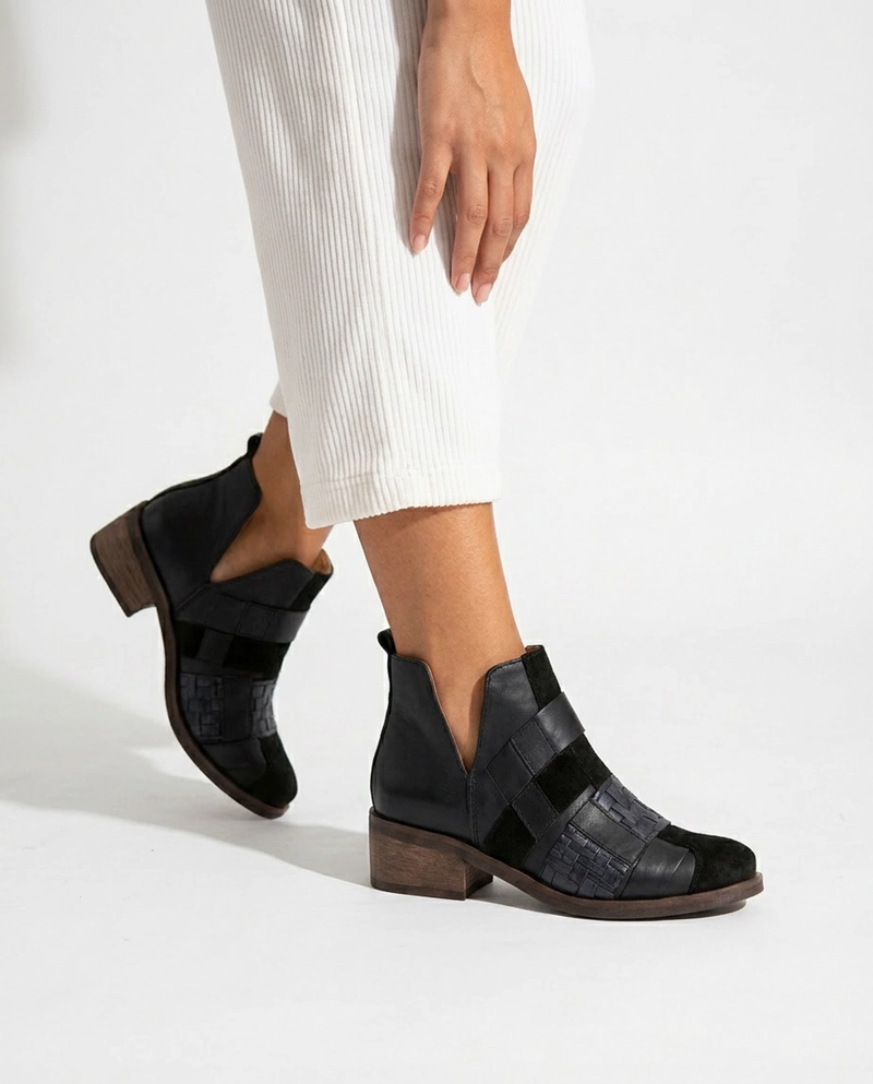 BOTIN MUJER  CUERO MUJER  BAIA NEGRO - 2