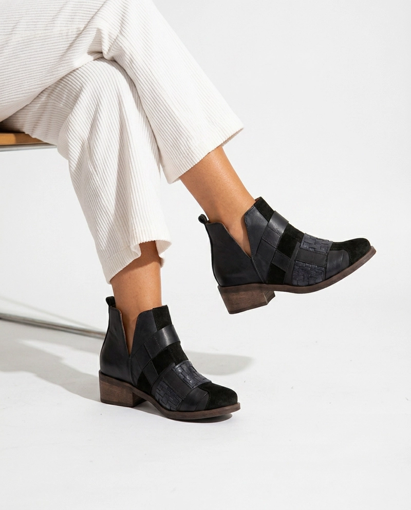 BOTIN MUJER  CUERO MUJER  BAIA NEGRO - 3