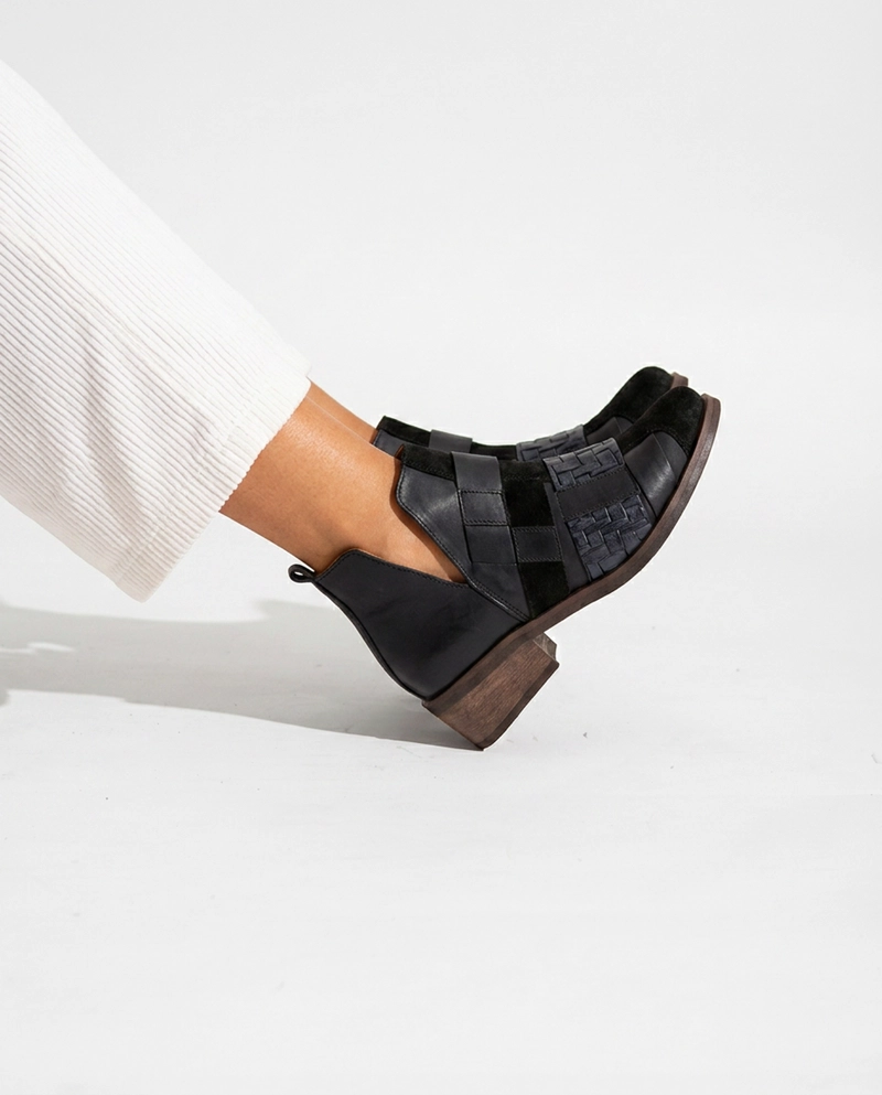 BOTIN MUJER  CUERO MUJER  BAIA NEGRO - 4
