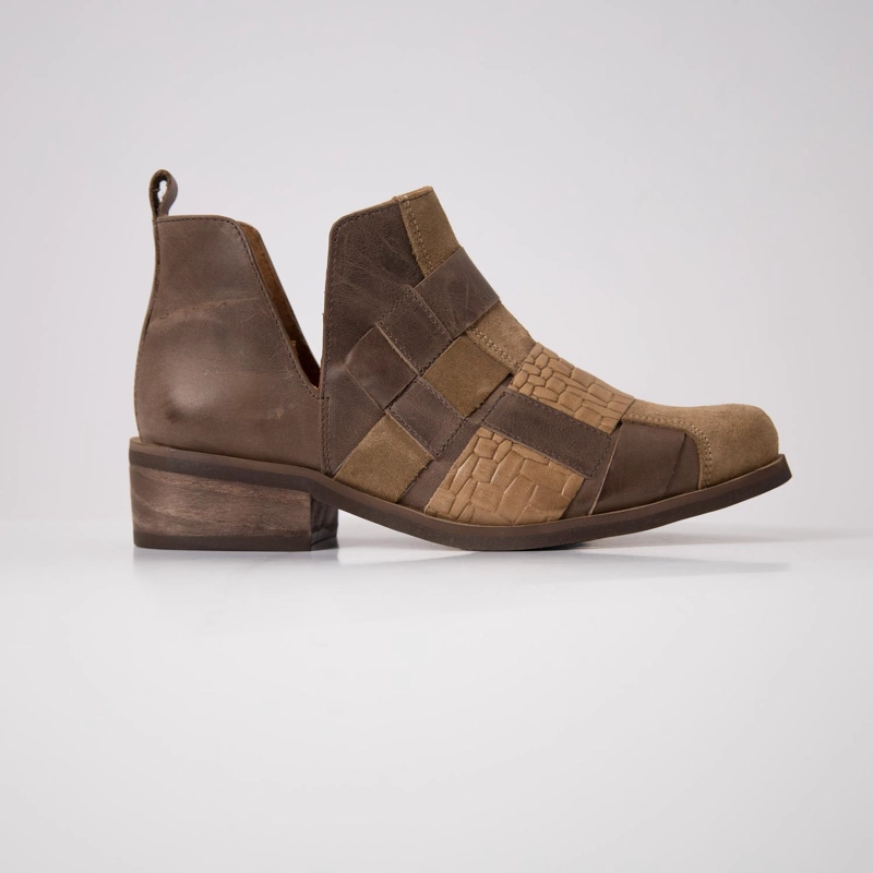 BOTIN MUJER  CUERO MUJER  BAIA TAUPE - 1