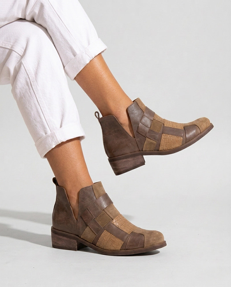 BOTIN MUJER  CUERO MUJER  BAIA TAUPE - 4