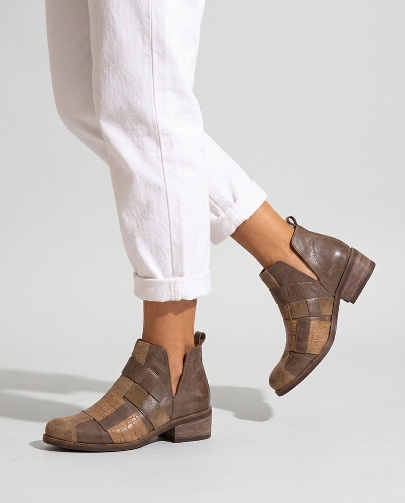 BOTIN MUJER  CUERO MUJER  BAIA TAUPE - 5