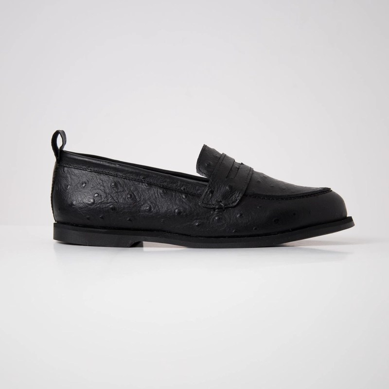 MOCASIN CUERO MUJER  COLIGUE NEGRO - 1