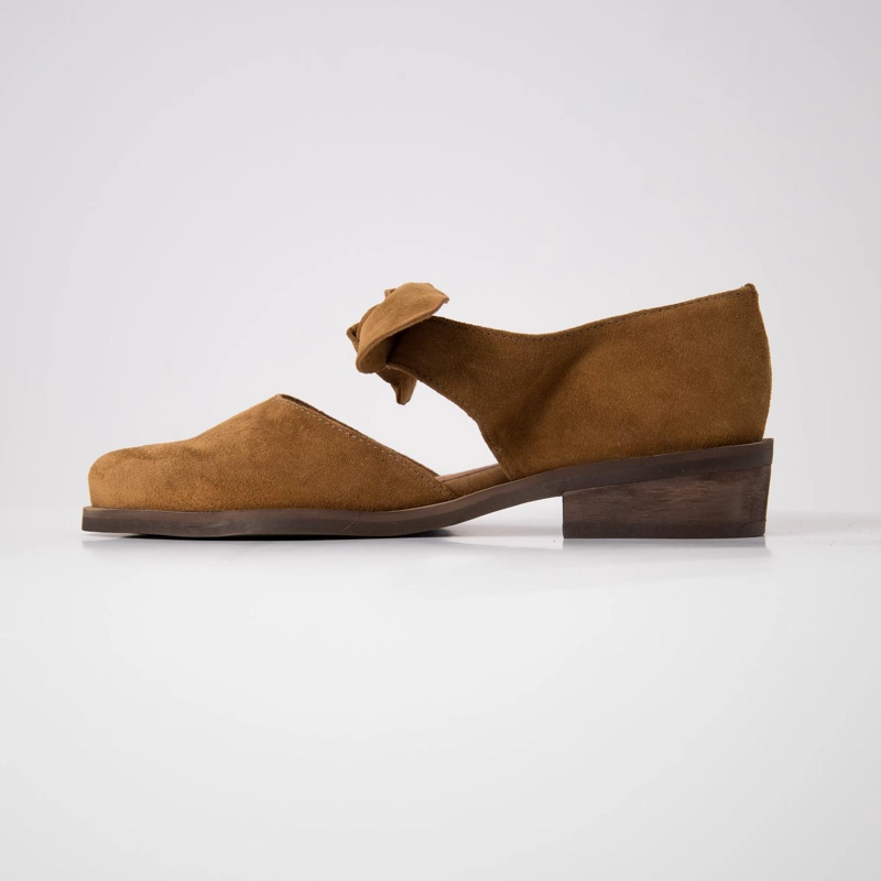 ZAPATO CUERO MUJER  PIXON CAMEL - 3