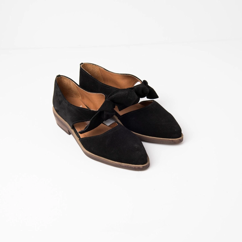 ZAPATO CUERO MUJER  PIXON NEGRO - 2