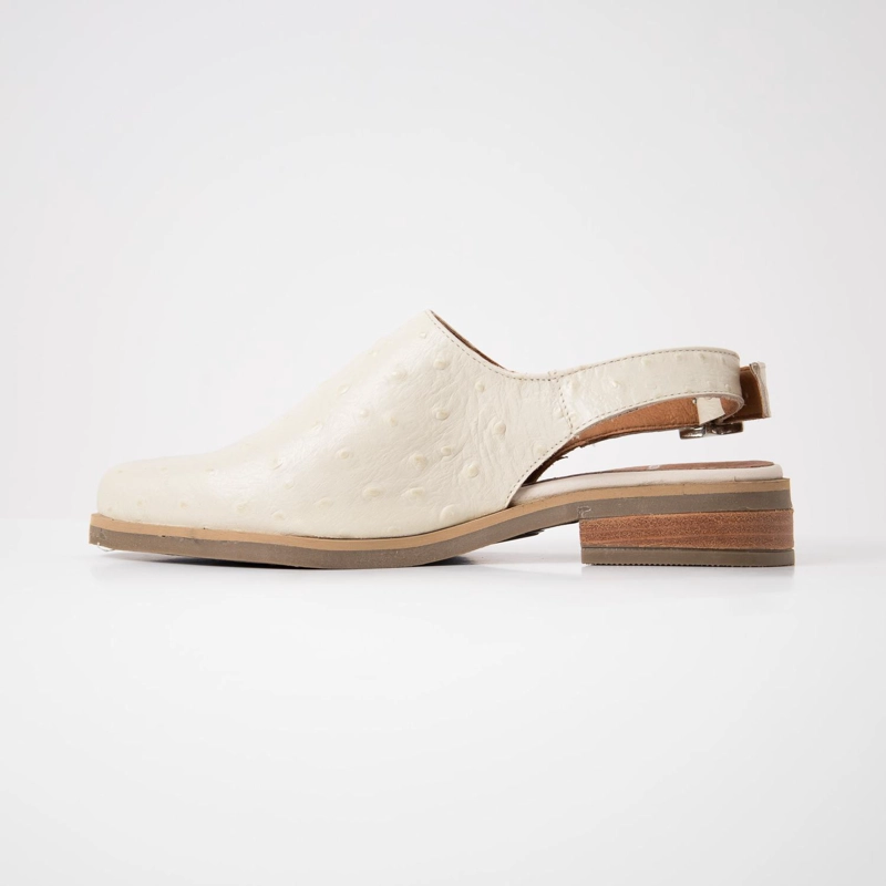 ZAPATO CUERO MUJER  CARDELINA BEIGE - 3