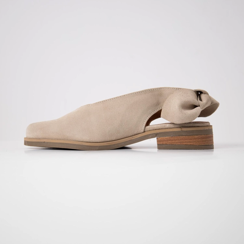 ZAPATO CUERO MUJER  GUINDO BEIGE - 2