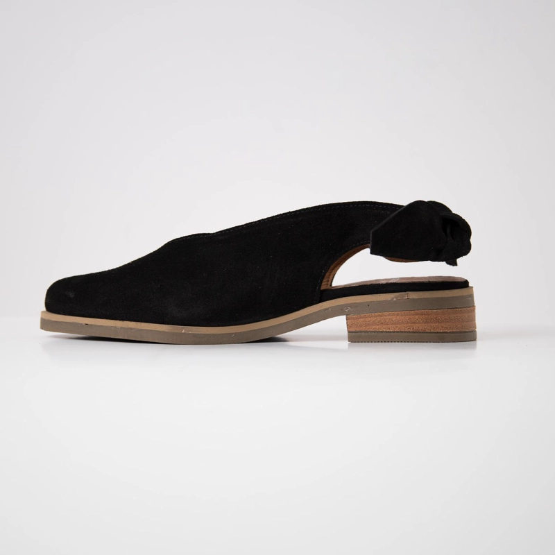 ZAPATO CUERO MUJER  GUINDO NEGRO - 2