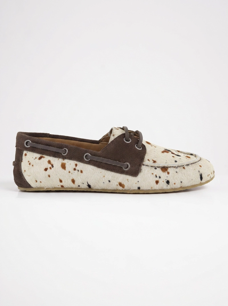 MOCASIN CUERO MUJER  ARIA PRINT - 1