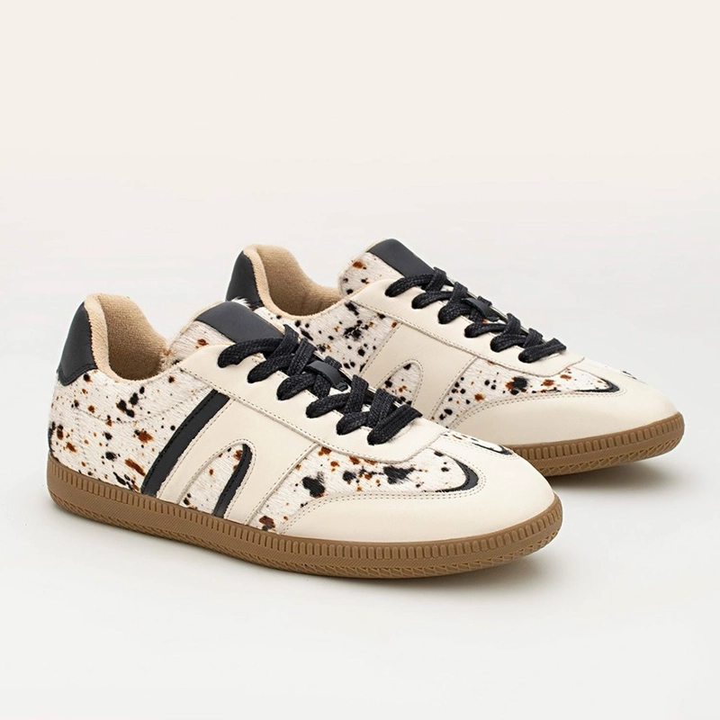 ZAPATILLA CUERO MUJER LUMINA PRINT - 2