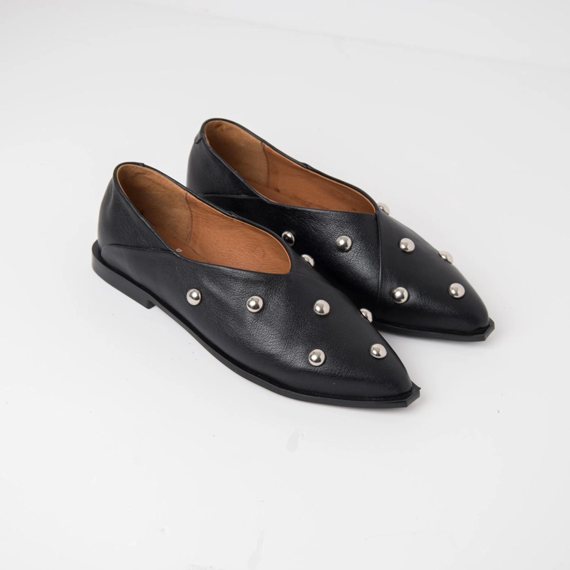 ZAPATO CUERO MUJER  ESTELA NEGRO - 2
