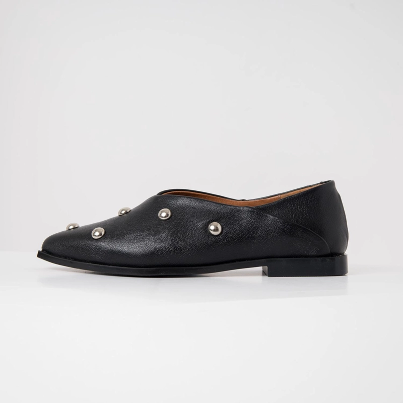 ZAPATO CUERO MUJER  ESTELA NEGRO - 3