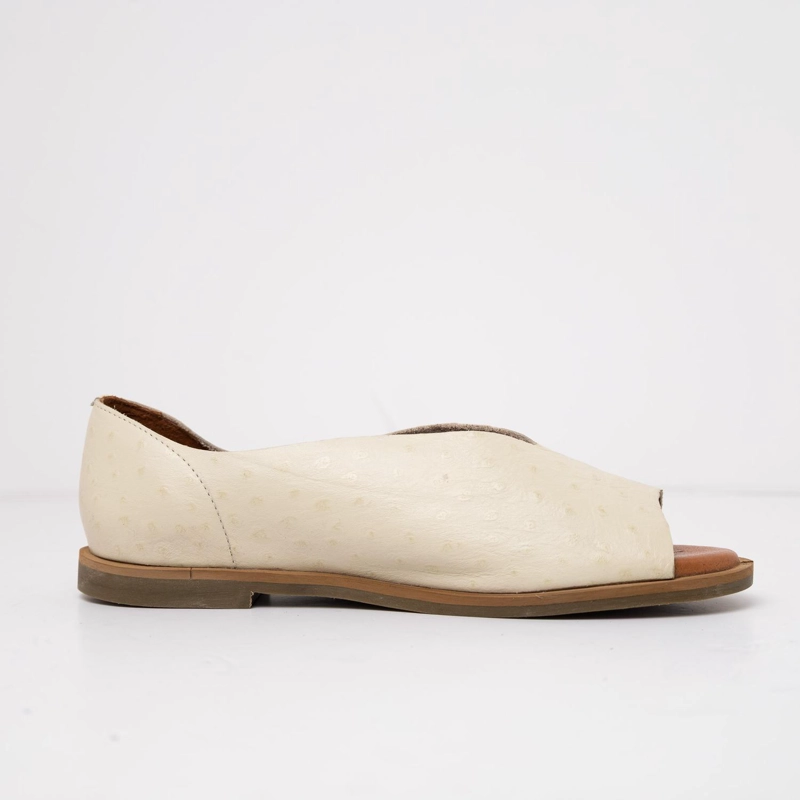 SANDALIA MUJER CUERO  NUBE BEIGE 36