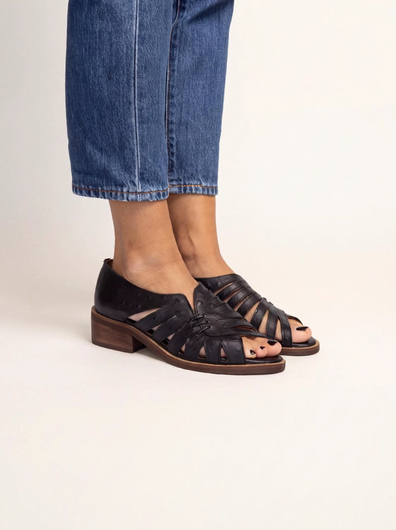 SANDALIA MUJER / MIELERO NEGRO - 4
