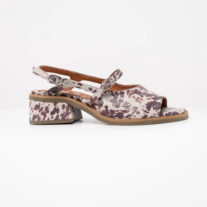 SANDALIA MUJER CUERO  SOLAR PRINT - 1
