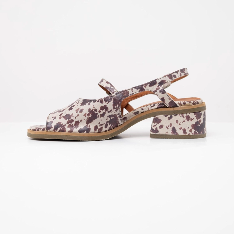 SANDALIA MUJER CUERO  SOLAR PRINT - 3