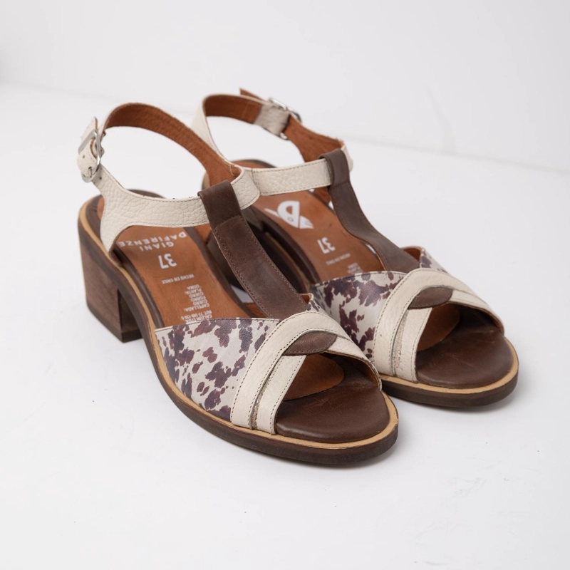 SANDALIA MUJER CUERO  PARINA PRINT - 2