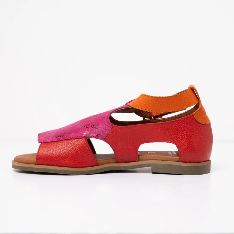 SANDALIA MUJER / OCTAY ROJO FUCSIA - 3